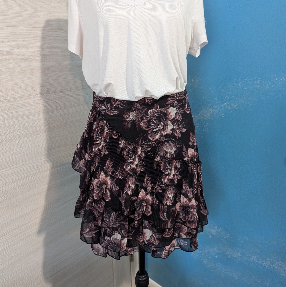Ted Baker London Pink Mini Skater Skirt